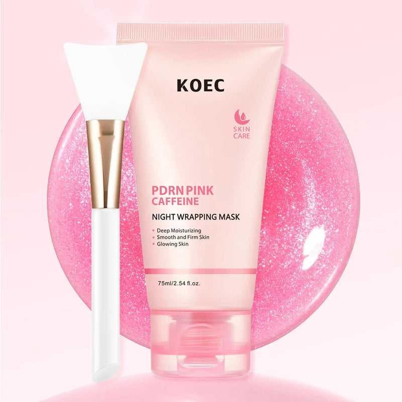 PDRN Pink Caffeine Overnight Face Mask