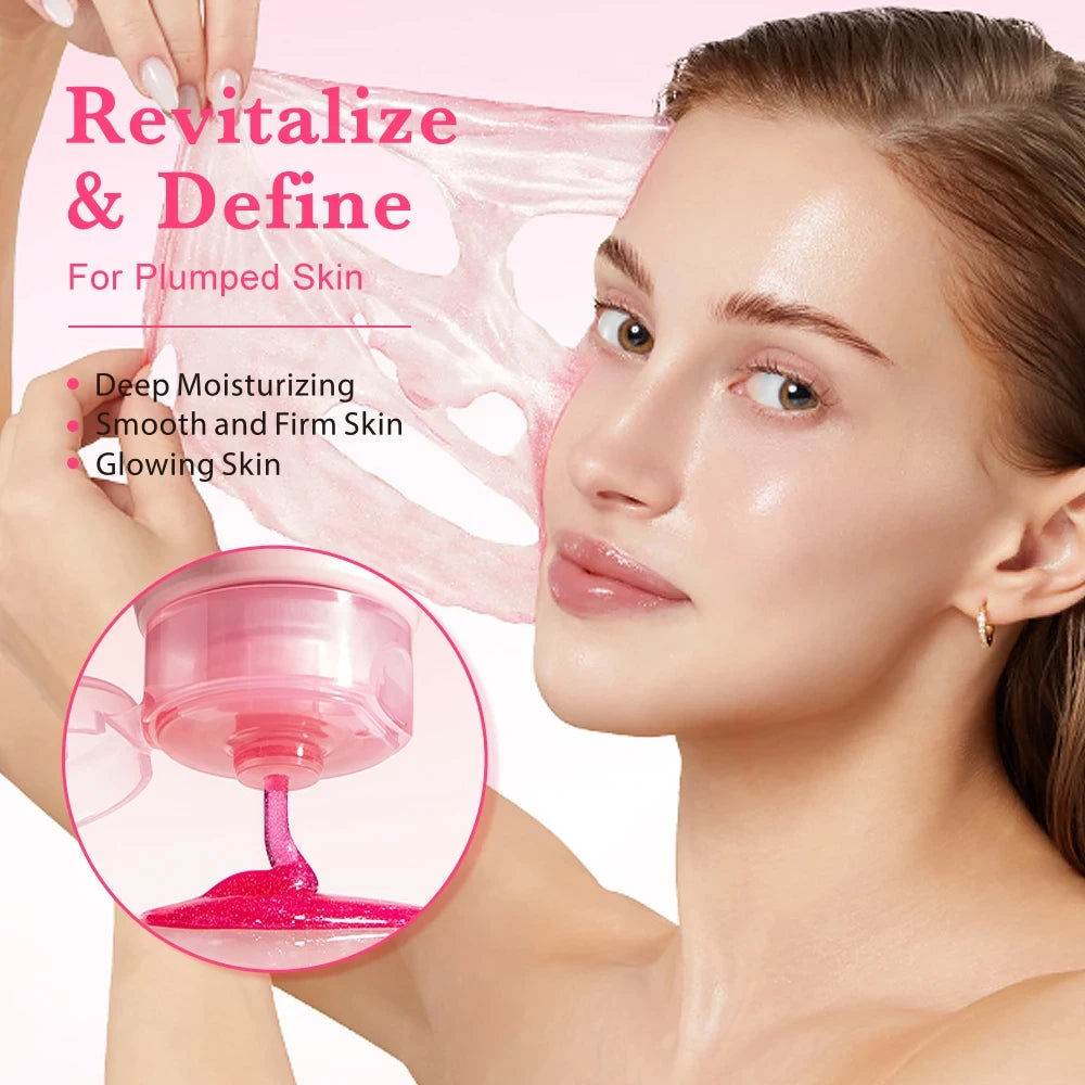 PDRN Pink Caffeine Overnight Face Mask
