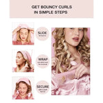 Soft Overnight Heatless Hair Curlers